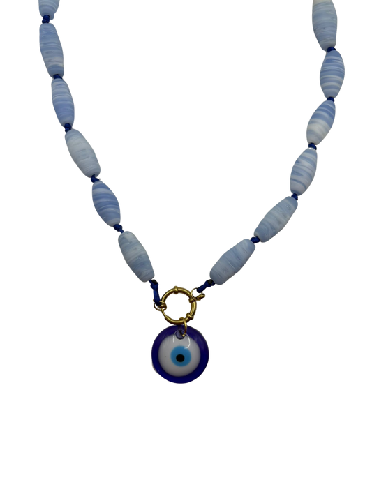Evil eye necklace