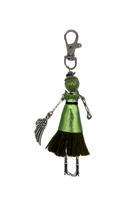 Poppie bag charm